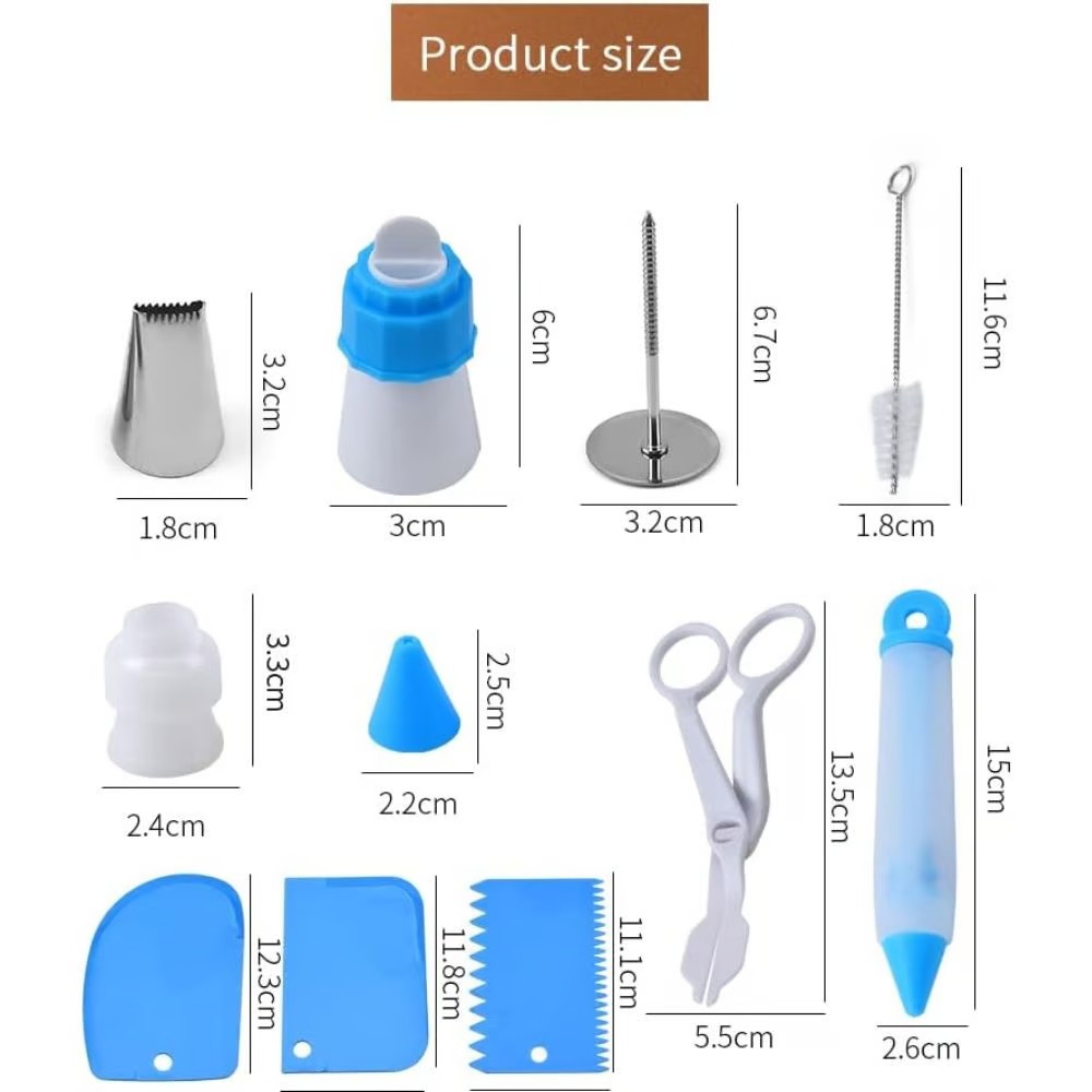 Miniatura 3 de Kit de pasteleria y decoracion 66 piezas